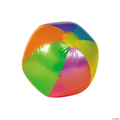 Inflatable Metallic Beach Ball