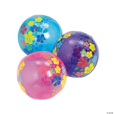 Inflatable Mini Hibiscus Beach Balls