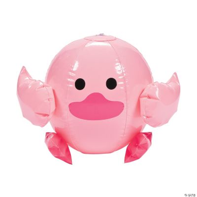 Inflatable Pink Duckie Beach Balls