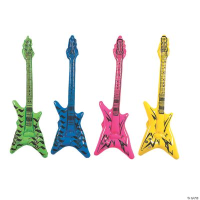 Inflatable “V” Guitars