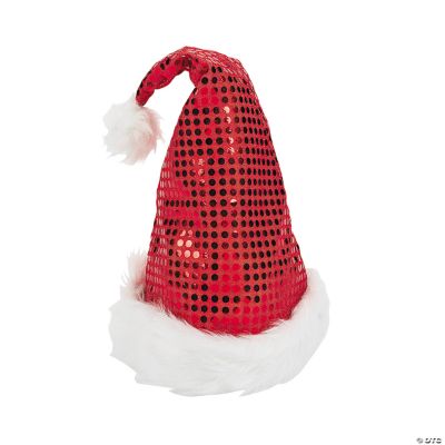 Sequin Santa Hat