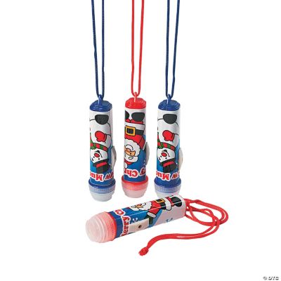 Mini Holiday Flashlights On A Rope