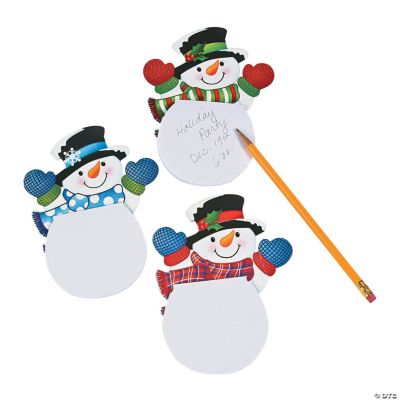 Snowman Notepads