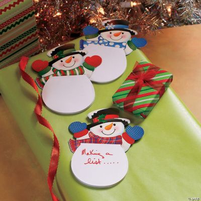 Snowman Notepads