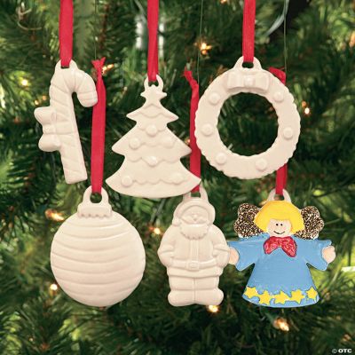 Design Your Own Ceramic Patterned Holiday Ornaments