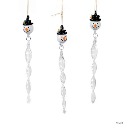 Snowman Icicles