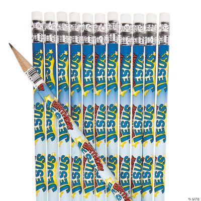 “Happy Birthday Jesus!” Pencils