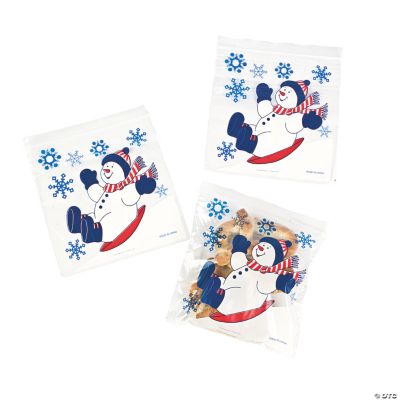 Christmas Resealable Sandwich Bags
