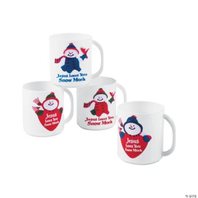 “Jesus Loves You Snow Much” Mugs