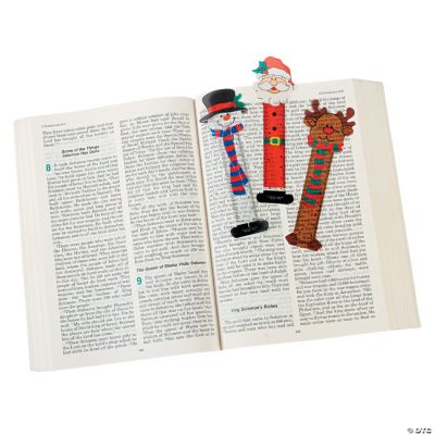 Holiday Character Ruler Bookmarks