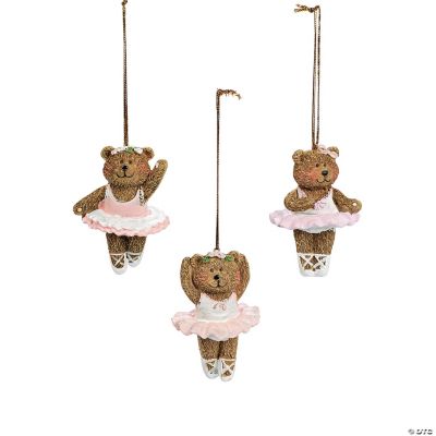 Ballerina Bear Ornaments