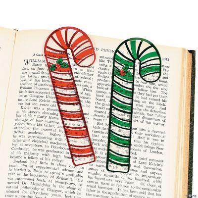 Candy Cane Ruler Bookmarks