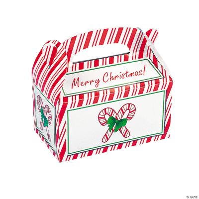 Candy Cane Treat Boxes