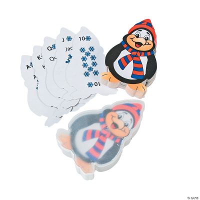 Penguin-Shaped Playing Cards