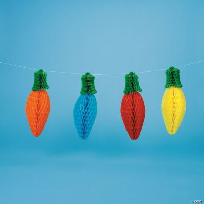 Honeycomb Tissue Christmas Lights