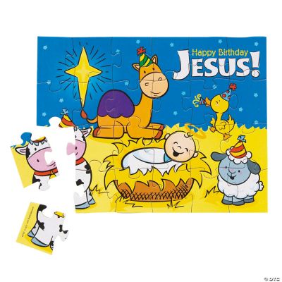 “Happy Birthday Jesus” Puzzles