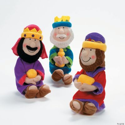 Plush Three Wise Men Dolls