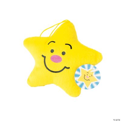 Plush Shining Nativity Stars