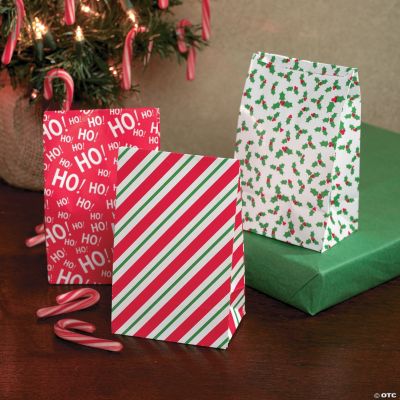Christmas Mini Treat Bags with Tape
