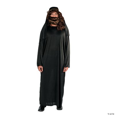 Adult Nativity Black Robe & Hat