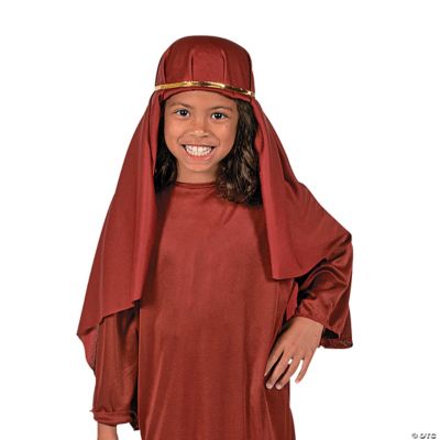 Nativity Child Hat - Maroon