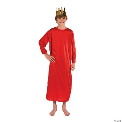 Child Nativity Gown - Red