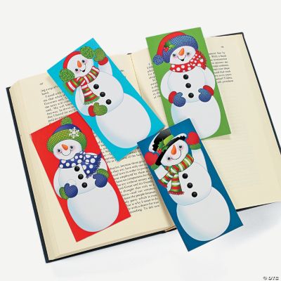 Wiggle Eye Snowman Bookmarks