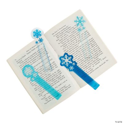 Snowflake Ruler Bookmarks