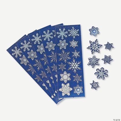 Snowflake Prism Sticker Sheets