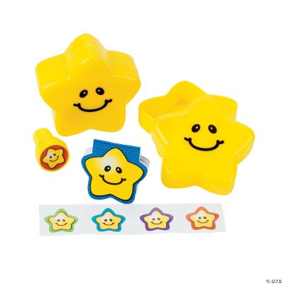 Stationery-Filled Smiling Stars