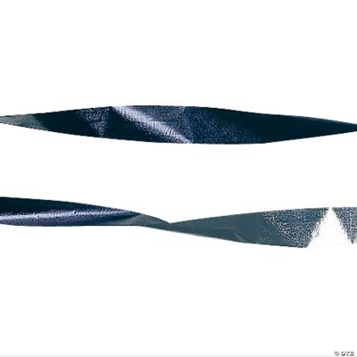 Black & Silver Streamer