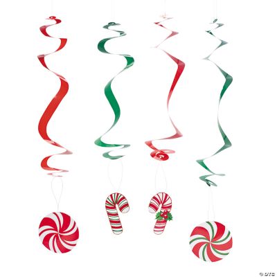 Candy Cane Hanging Cutouts