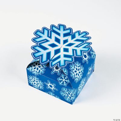 3D Snowflake Gift Boxes