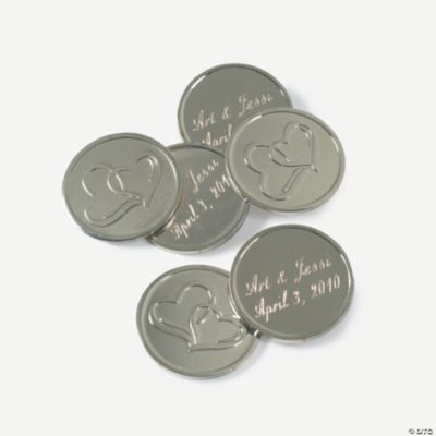 Personalized Wedding Tokens