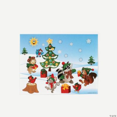 Woodland Make-A-Sticker Scenes