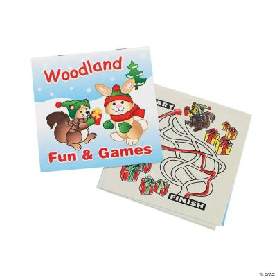 “Woodland Fun & Games” Activity Books