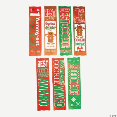 Cookie Decorating Award Ribbons