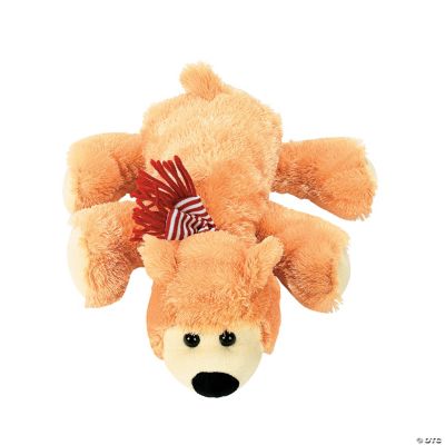 Plush Holiday Bear With Scarf