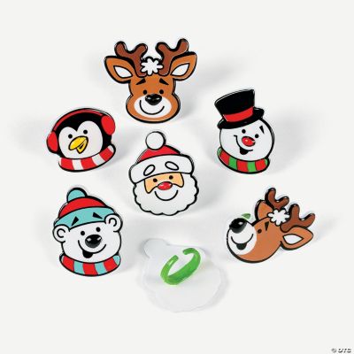Holiday Character Rings
