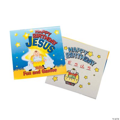 “Happy Birthday Jesus" Fun & Games Activity Books