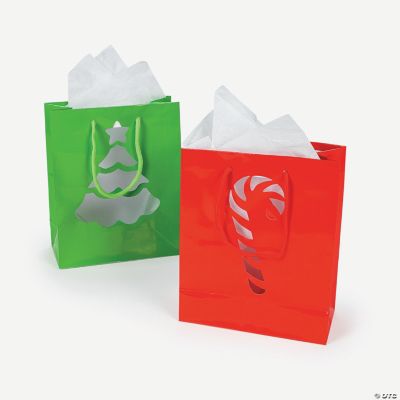 Die Cut Christmas Gift Bags