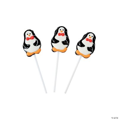 Penguin Frosted Swirl Pops