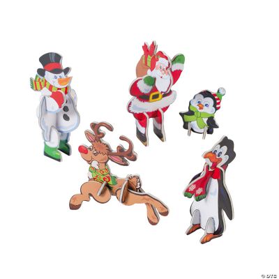 Holiday 3D Character Puzzles