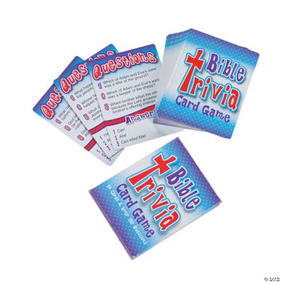 “Bible Trivia” Card Game