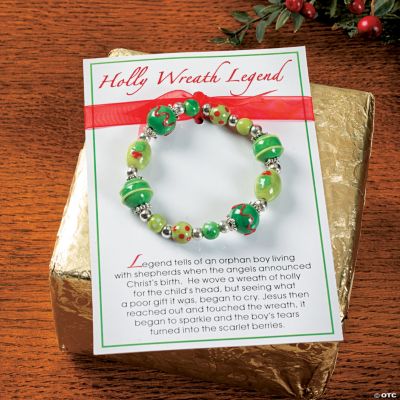 Legend Of The Christmas Wreath Bracelets