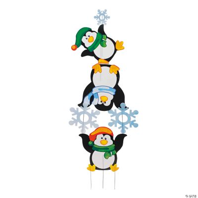 Penguin Yard Décor Set