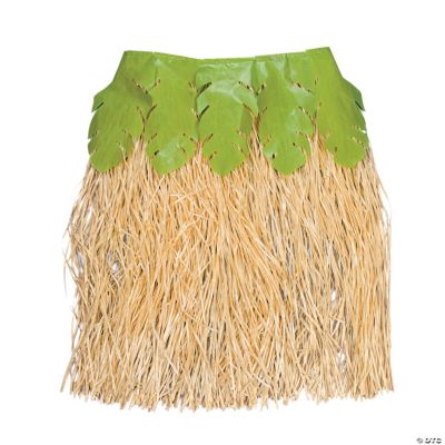Hula Skirt With Palm Leaves