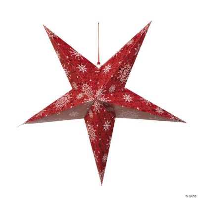 Jumbo 3D Holiday Hanging Stars