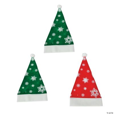 Snowflake Santa Hats