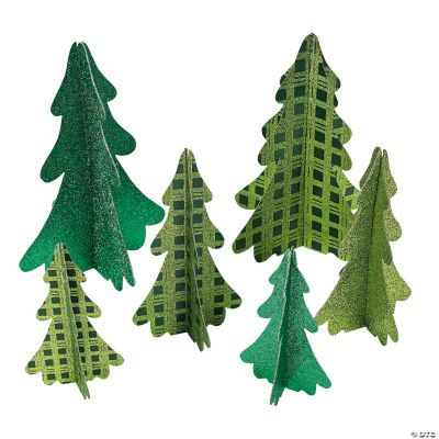 Glitter Tree Centerpiece Assortment